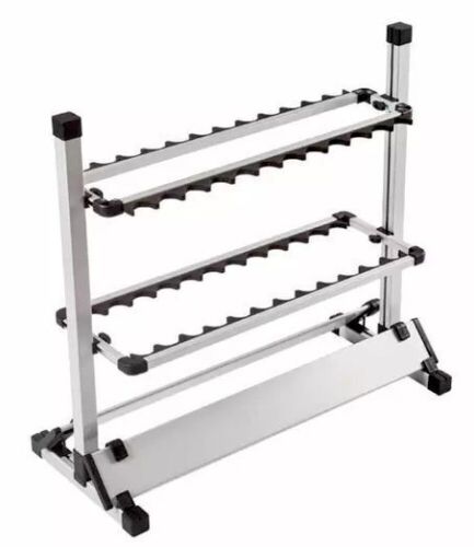 Aluminum Alloy Fishing Pole Rack - Holds 24 Rods - Lot 493