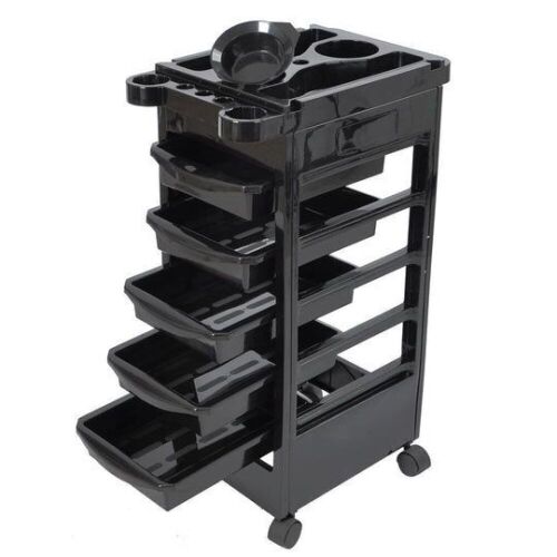 Salon Hairdresser Trolley, 5 Drawer  - Lot 398