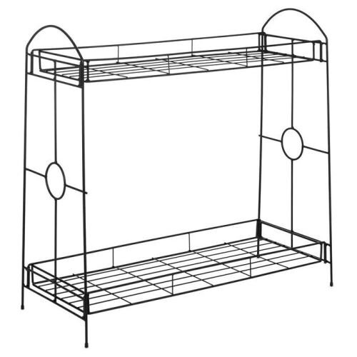 2-Tier Metal Plant Stand - Lot 404