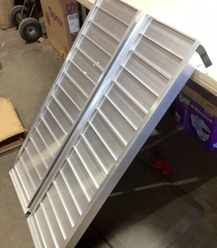 Extra Wide Aluminum Wheelchair Ramp - Lot 412