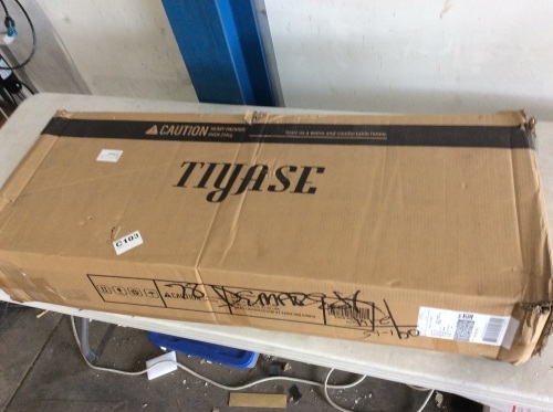 Tiyase Computer Desk - E-Comm Return, Unknown Condition - Lot 188