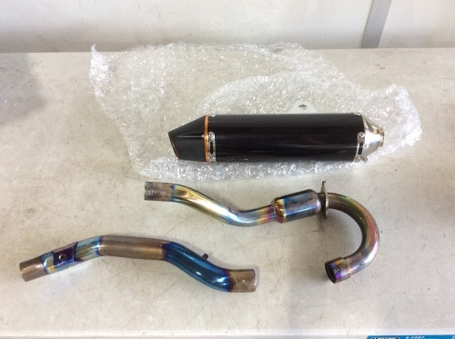 Aluminum Exhaust Muffler Spark Arrestor for Honda CRF150F CRF230F 03-19 - Appears New - Lot 333