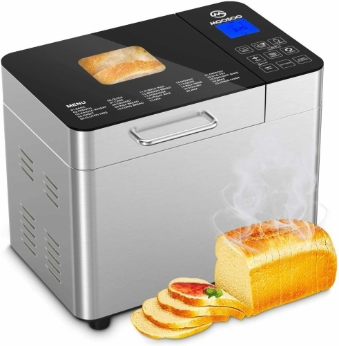 Moosoo BM8203 Stainless Steel Programmable Bread Maker Machine - New  - Lot 431