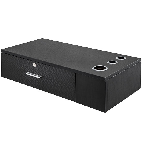 Salon Classic Wall Mount Styling Station Locking Cabinet - Appear New   - Lot 681