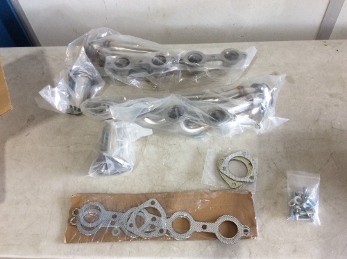 PowerGo Motorsport Exhaust Headers LS Swap LS2 LS6 LS7 1-5/8 x 2-1/2 in for C10 Camaro Chevelle Caprice Nova El Camino - Appears New  - Lot 1131