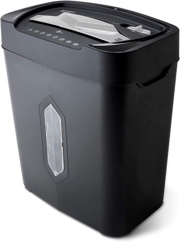 Aurora AU1230XA Anti-Jam 12-Sheet Crosscut Paper and Credit Card Shredder with 5.2-gallon Wastebasket - New  - Lot 1148