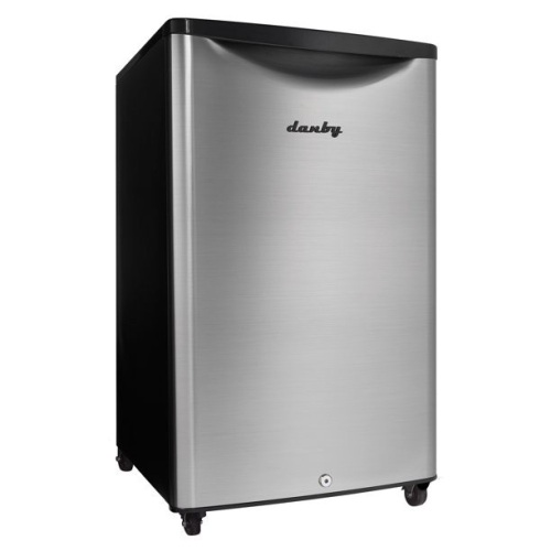 Danby 4.4 Cu ft Outdoor All-Refrigerator DAR044A6BSLDBO, Stainless - Appears New   - Lot 113
