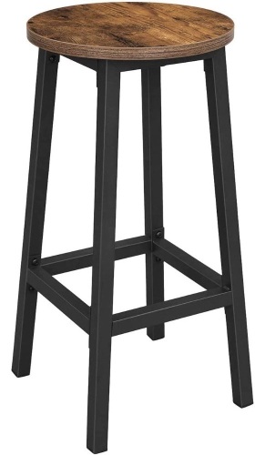 Vasagle Bar Stool with Sturdy Steel Frame- Appears New - Lot 1137