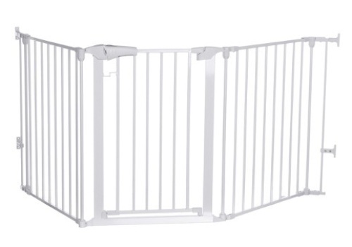 KingSo 80" x 30" Auto Close Foldable Baby Gate - Appears New   - Lot 605