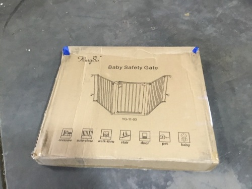 KingSo Baby Safety Gate - E-Comm Return - Lot 1079