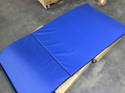 Lot of (2) Folding Exercise Mats - Appear New - Lot 575