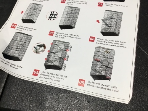 Tall Pet Cage, Unknown Details - E-Comm Return, Unknown Condition  - Lot 602