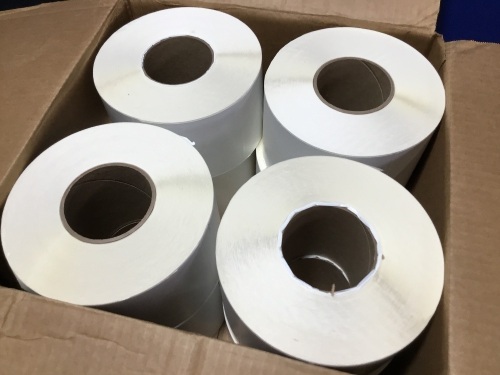 Case of 4" x 6" Shipping Labels, 8 Rolls - Appear New - Lot 843