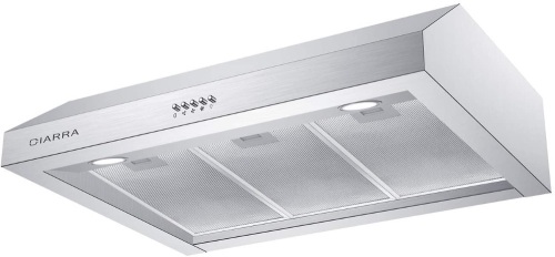 CIARRA CAS75908A 30" Pro-Style Under Cabinet Range Hood with 3 Speed Exhaust Fan, Cast Aluminum Motor Housing, Mesh Filters, Push Button - Appears New  - Lot 597