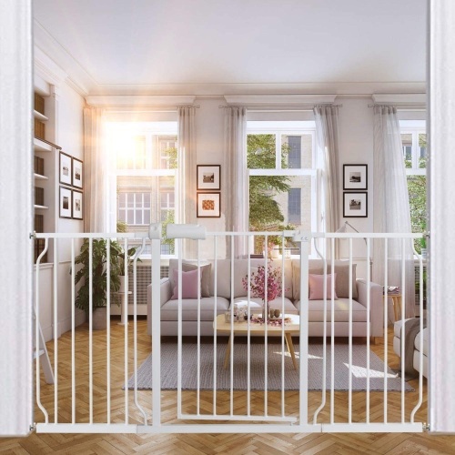 Fairy Baby Extra Wide Auto Close Baby Gate 57.5-62" - Appears New - Lot 503