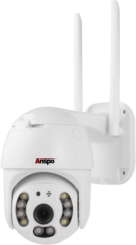 Lot of (4) Anspo 360 Wide Angle Pan Tilt Dome Wifi Security Cameras - Appear New, Untested - Lot 450