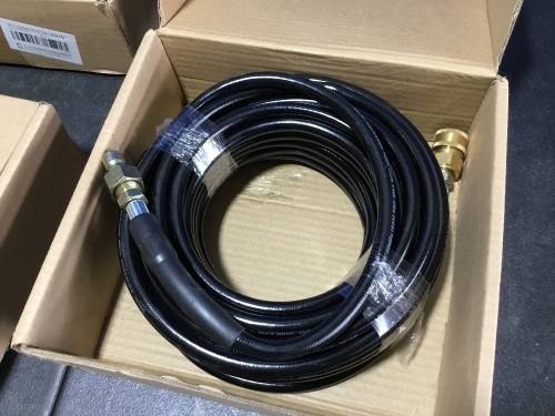 Lot of (3) High Pressure Hoses - Appear New - Lot 1104