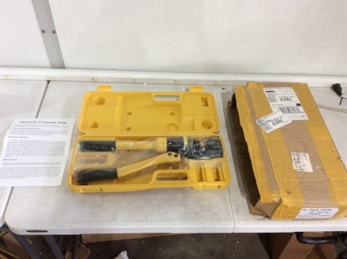 Hydraulic Crimping Tool - Appears New, Untested - Lot 773