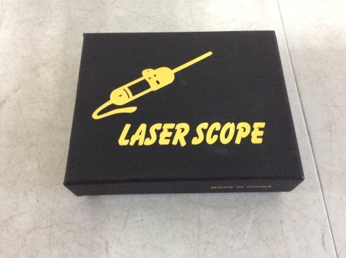EZshoot Green Laser Sight Scope with Picatinny Mount - Appears New  - Lot 838