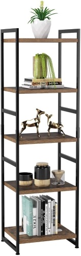 Homfa 5-Tier Free Standing Ladder Shelf - Appears New - Lot 271