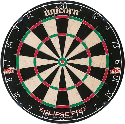 Unicorn Eclipse Pro Dart Board with Ultra Slim Segmentation - Appears New  - Lot 945