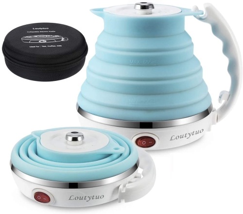 Loutytuo Collapsible Electric Kettle - Appears New, Untested  - Lot 792
