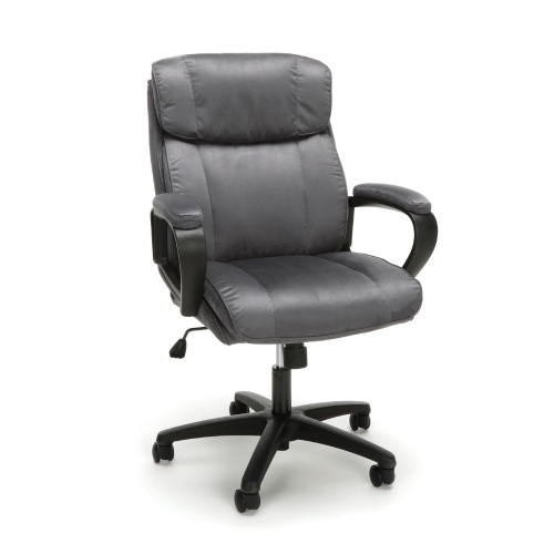 Plush Microfiber Adjustable Office Chair with Wheels - New/Unopened - Lot 274