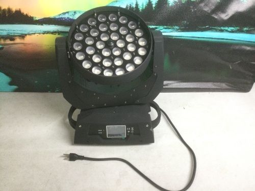 LED Moving Head Professional Show Lighting - Appears New, No Box, Tested/Works - Lot 66