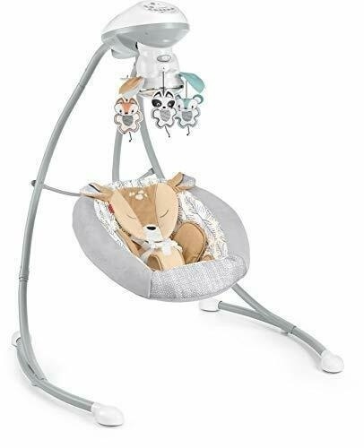 Fisher-Price Fawn Meadows Deluxe Cradle 'n Swing - New/Unopened  - Lot 198