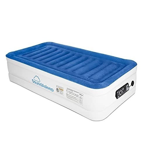 SoundAsleep CloudNine Series Twin Air Mattress with Dual Smart Pump Technology - New  - Lot 353