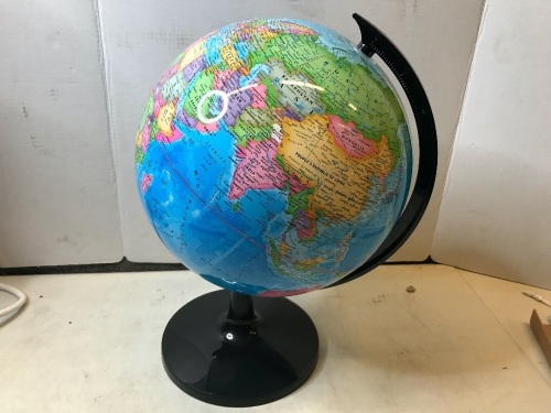 Globe on Stand, Appears New - Lot 327
