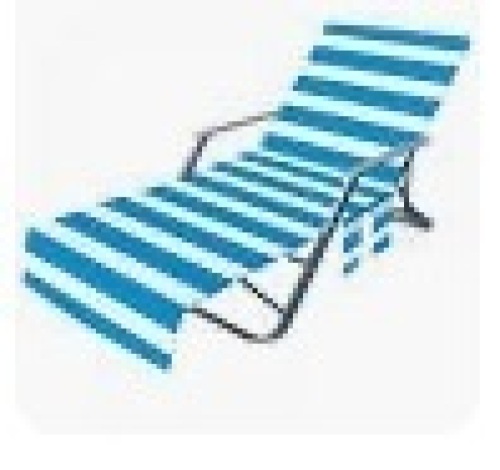 Lot of 2, Microfiber Beach Chair Cover w/ Side Storage Pockets, 82.5x29.5in, Appears New - Lot 363