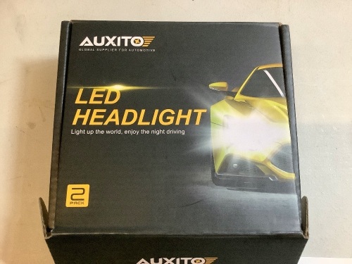Auxito LED Headlights, 2-Pack, Appears New - Lot 503