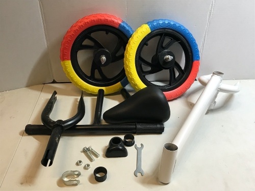 Bicycle, Multicolor Wheels, May Be Missing Hardware, E-Commerce Return/Damaged Box - Lot 512