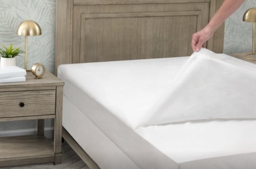 Lot of 2, Kids-A-Peel Disposable Fitted Sheets, 6-Pack, Full, Appears New - Lot 514