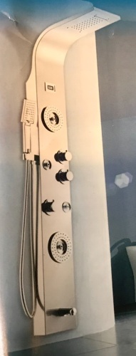 Shower Panel, Stainless Steel - Lot 395