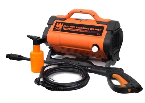 WEN PW19 2000 PSI 1.6 GPM 13-Amp Variable Flow Electric Pressure Washer, Slight Damages - Lot 261