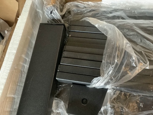 Bed Frame, Black, Missing Hardware - Lot 298