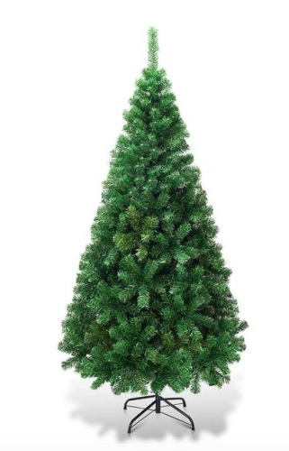 5 ft. Green PVC Hinged Artificial Christmas Tree - Lot 157
