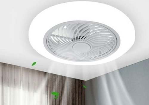 Shintur 80W Ceiling Fan Light w/ Remote Control - Lot 244