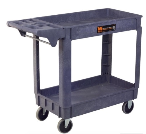 WEN 73002T 500-Pound Capacity 40 by 17-Inch Service Utility Cart - Lot 108