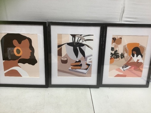 Set of Six Picture Frames - Lot 56