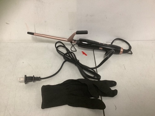 Wavytalk Thin Curling Iron, Powers Up Not Further Tested, New - Lot 61