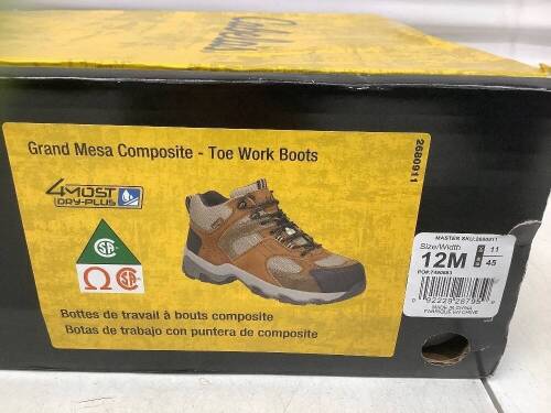 Mens Composite Toe Work Boots - Lot 108