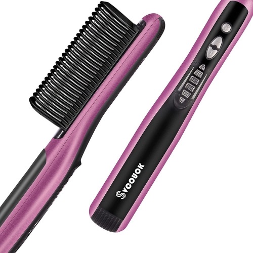 Hair Straightener Brush, Powers On, Appears New - Lot 115