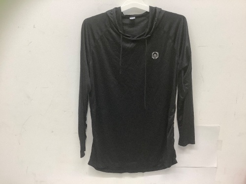 Dryfit Long Sleeve Hooded Shirt, M, E-Comm Return - Lot 124