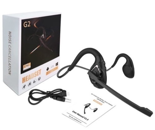 Bluetooth Open Ear Headset, Untested, Appears New - Lot 128