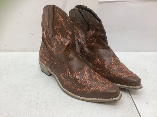 Short Western Boots, W 9.5/ M 7, Appears New - Lot 166
