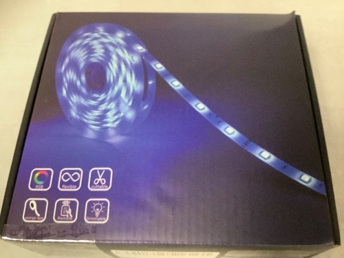 65.6' RGB LED Strip Lights - Lot 195