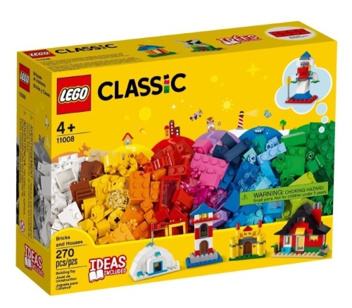 Lego Classic Bricks & Houses 270pc Set, New/Sealed - Lot 229